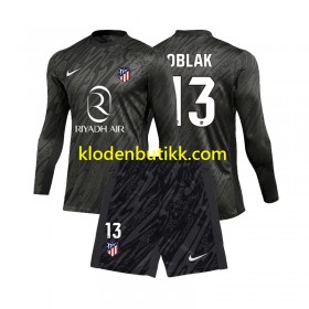 Atlético Madrid Jan Oblak 13 Keeper Barn Hjemme Fotballdrakt 2024/25 Langermet